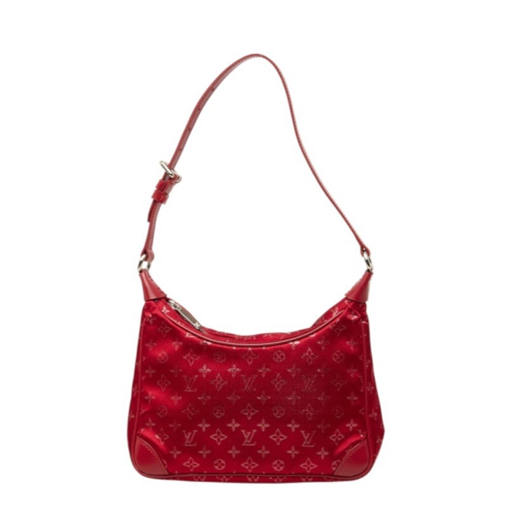 Louis Vuitton Monogram Satin Little Boulogne Handbag One-Shoulder Bag M92351 ...